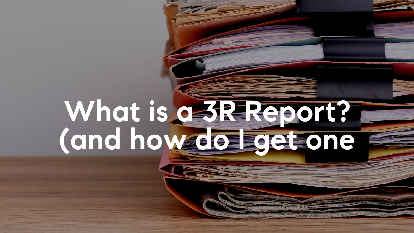 What is a 3R Report and how to get one in San Francisco