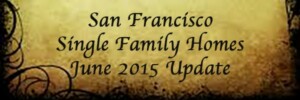 Market Update: San Francisco Single Family Homes Real Estate [video] – June 2015