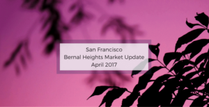 Market Update: Bernal Heights Real Estate [video] – April 2017