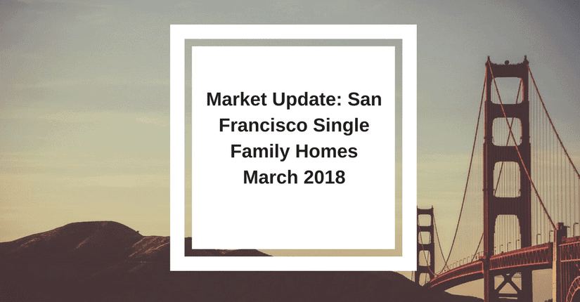 Market UpdateSan FranciscoSingle Family HomesSeptember 2017 2 1