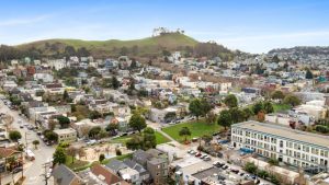 Bernal Heights San Francisco aerial photo
