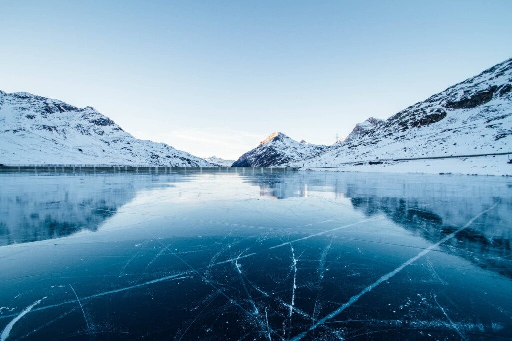 A frozen pond in the winter - Real Estate is different in San Francisco winter holiday months
