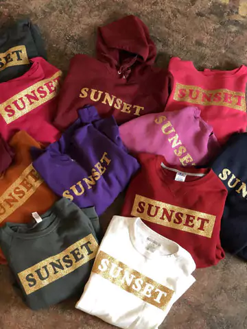 Local Sunset District Sweatshirts Offered for Sale at Avenues Dry Goods in San Francisco