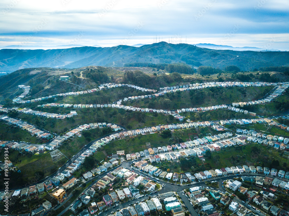 Daly City is a city located directly south of San Francisco.