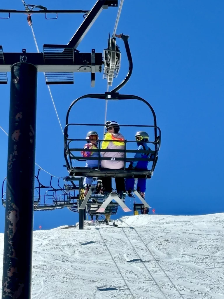 danielle lazier on zip line