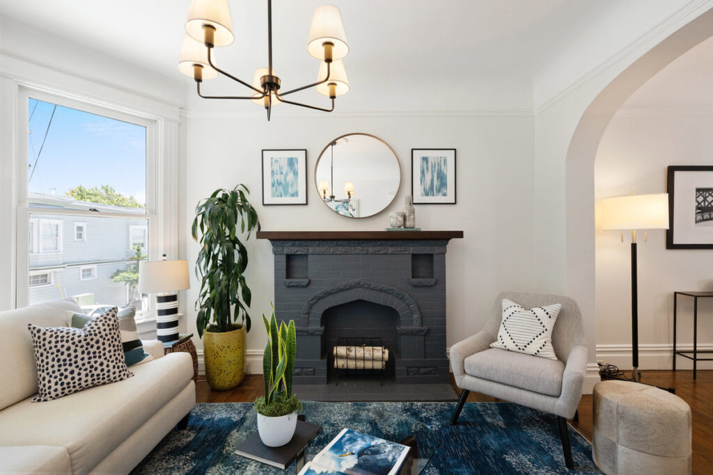 Fireplace After