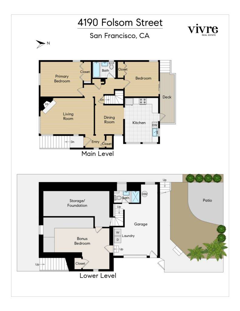 Floor Plan 4190 Folsom St