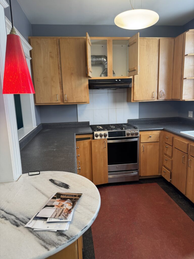 kitchen before