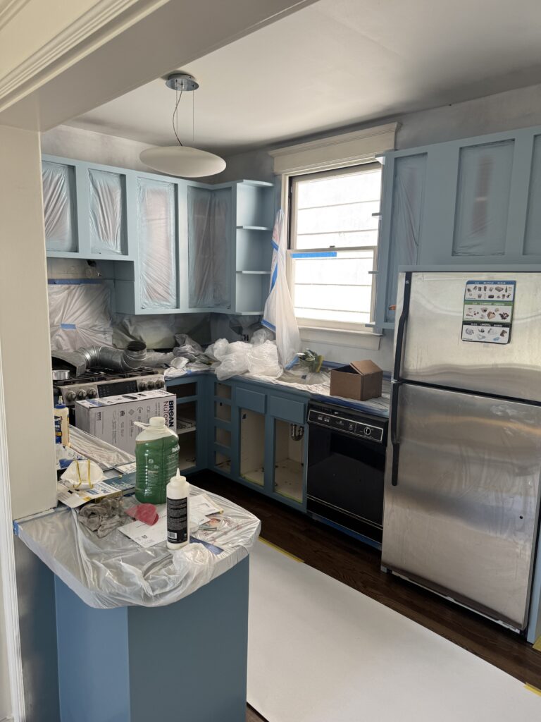 kitchen during