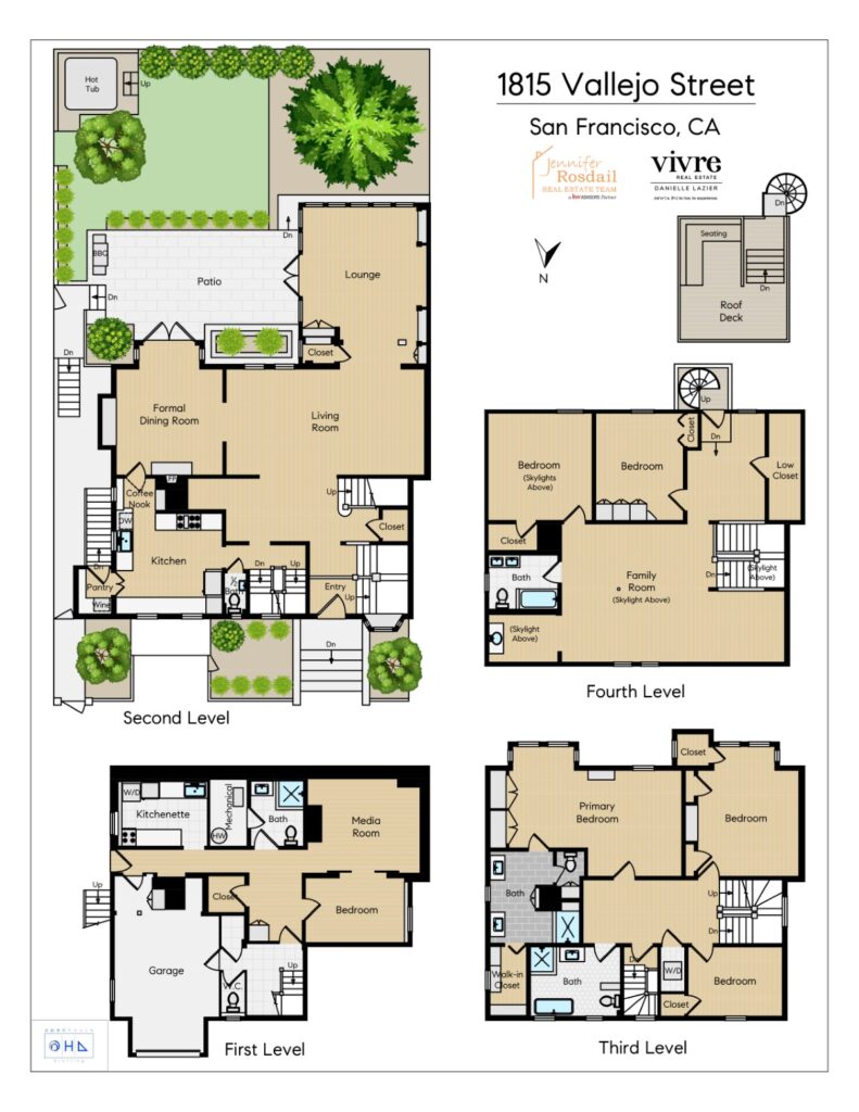 Floor Plans - 1815 Vallejo St