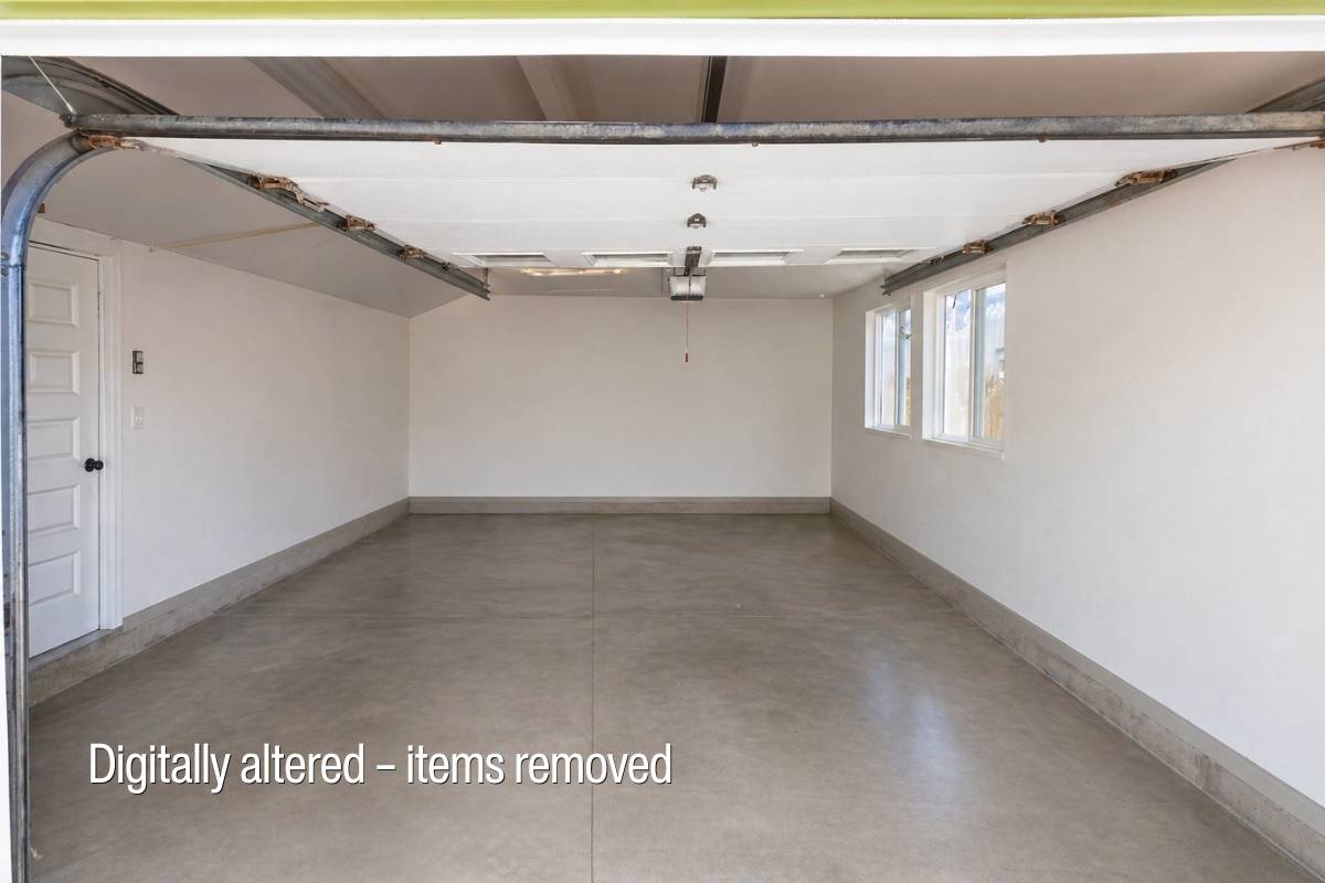 Garage digitally altered