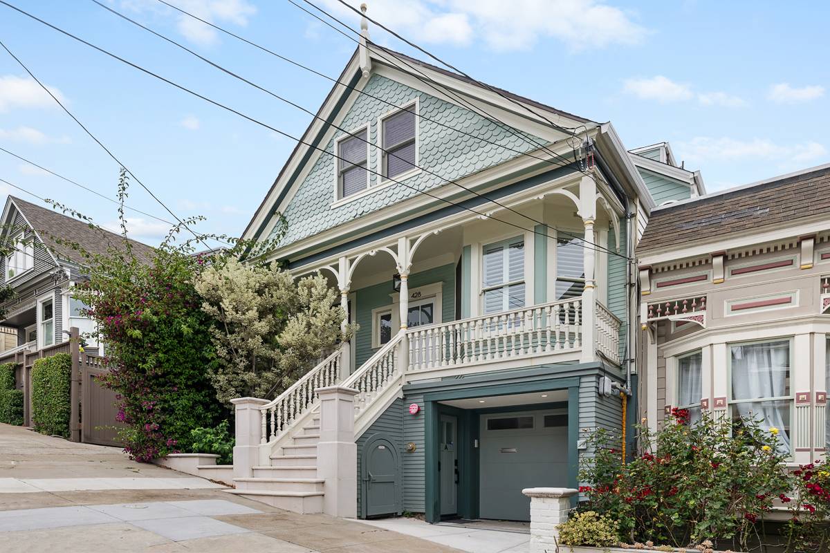 428 27th St Unit A, San Francisco, CA 94131 Noe Valley Modern Victorian Apartment with Private Entrance for Rent (1)