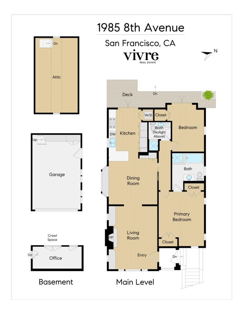 Floor Plans for 1985 8th Ave
