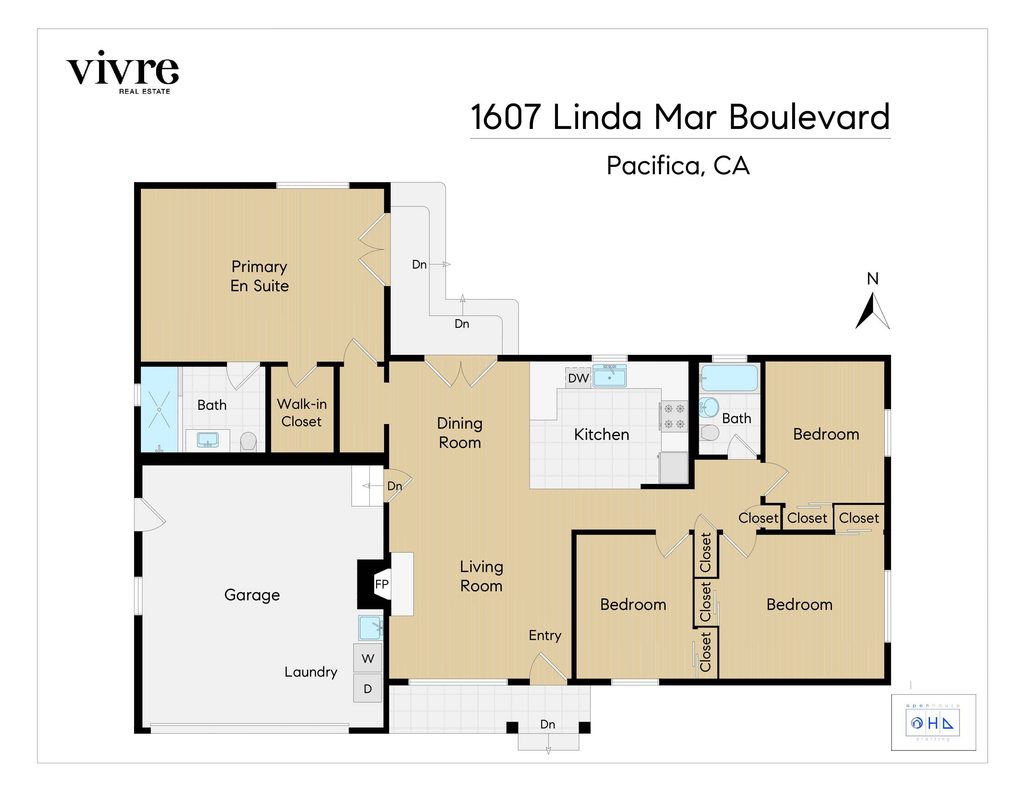 1607 Linda Mar Blvd Floor Plans